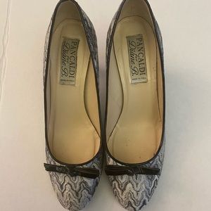 Pancaldi for Diane B Woven Pumps size 38